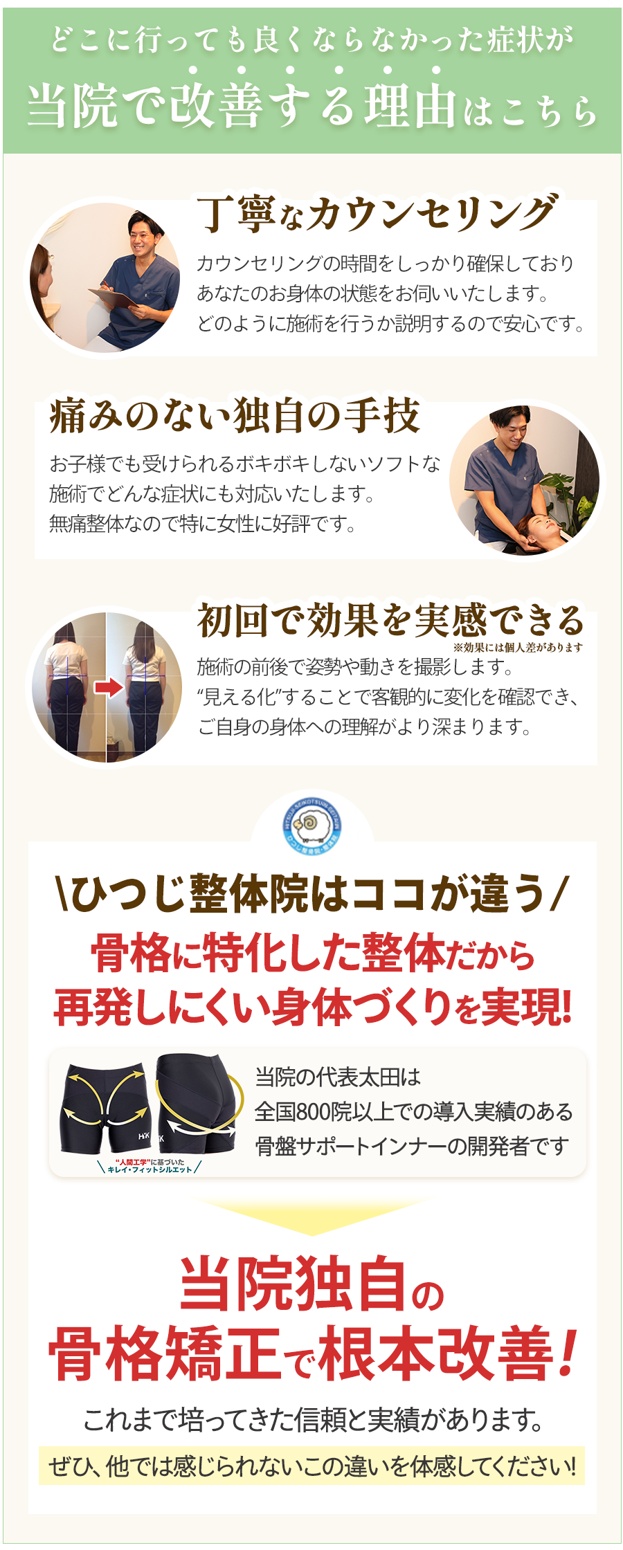 施術の特徴